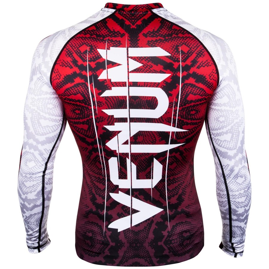 camiseta de proteção solar venum amazonia 5 - manga longa - vermelho amazônia