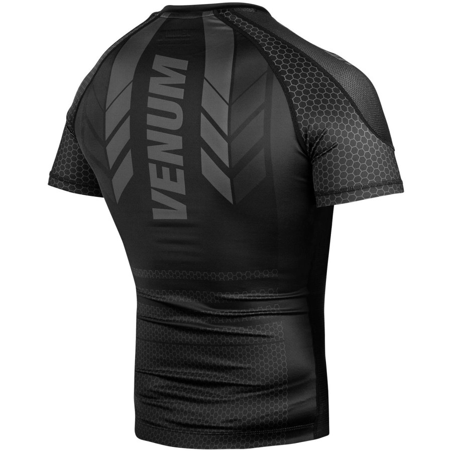 camiseta de proteção solar venum technical 2.0 - manga curta - pretapreta