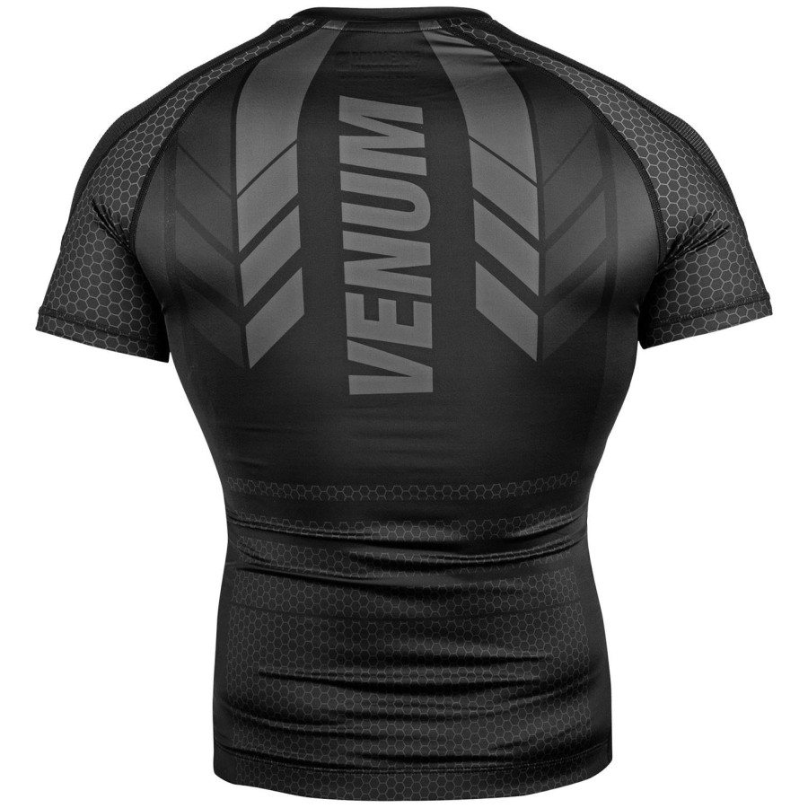 camiseta de proteção solar venum technical 2.0 - manga curta - pretapreta