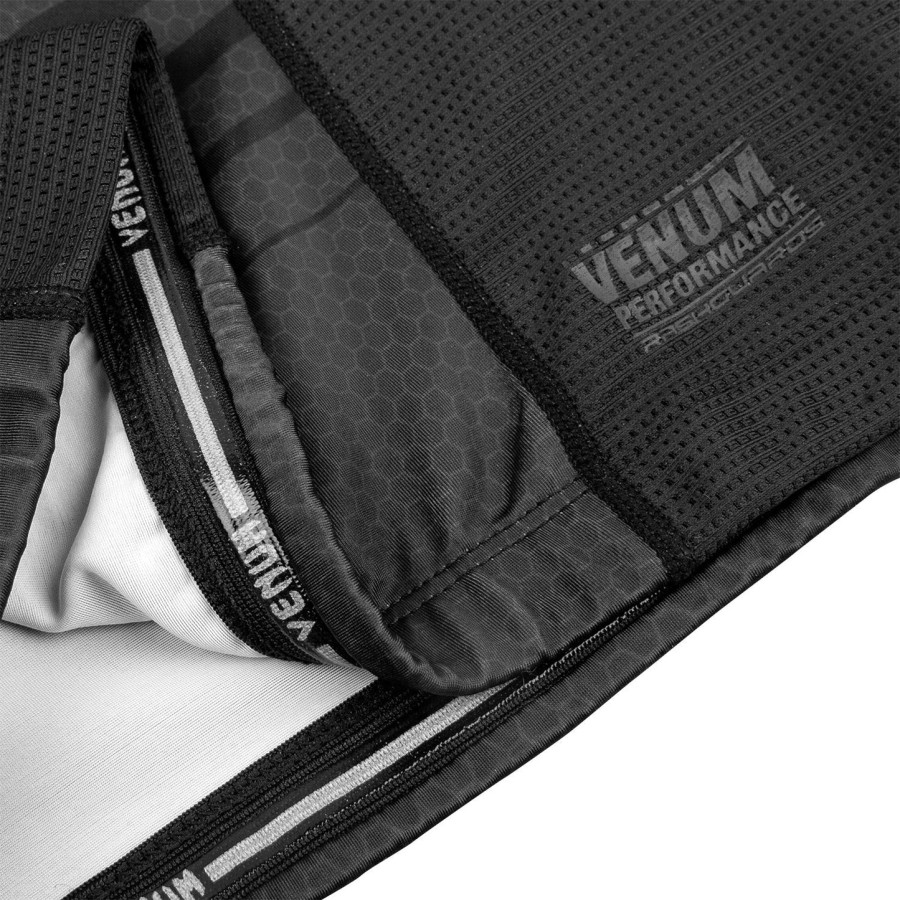 camiseta de proteção solar venum technical 2.0 - manga curta - pretapreta