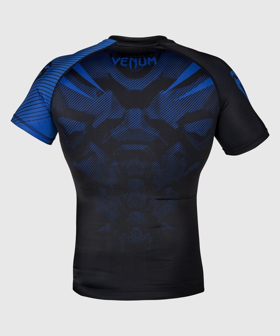 rashguard venum nogi 2.0 - manga curta - pretoazul
