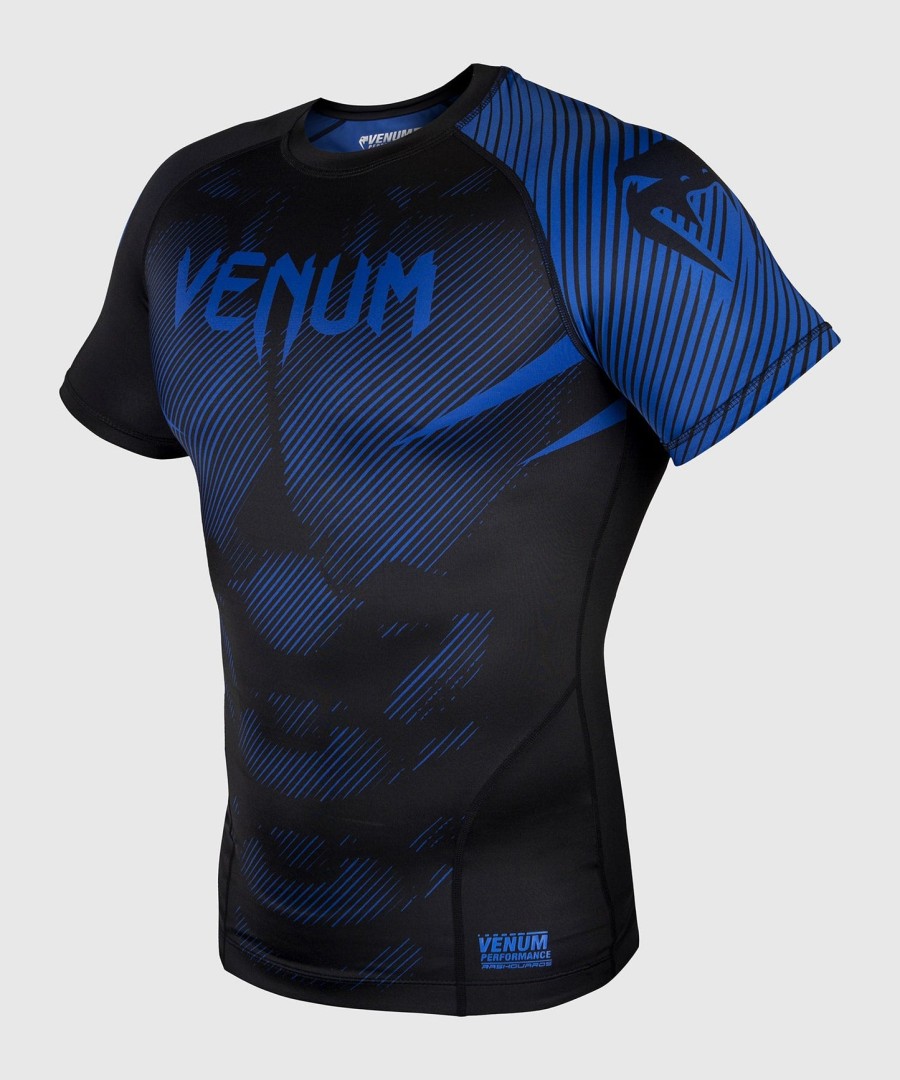 rashguard venum nogi 2.0 - manga curta - pretoazul
