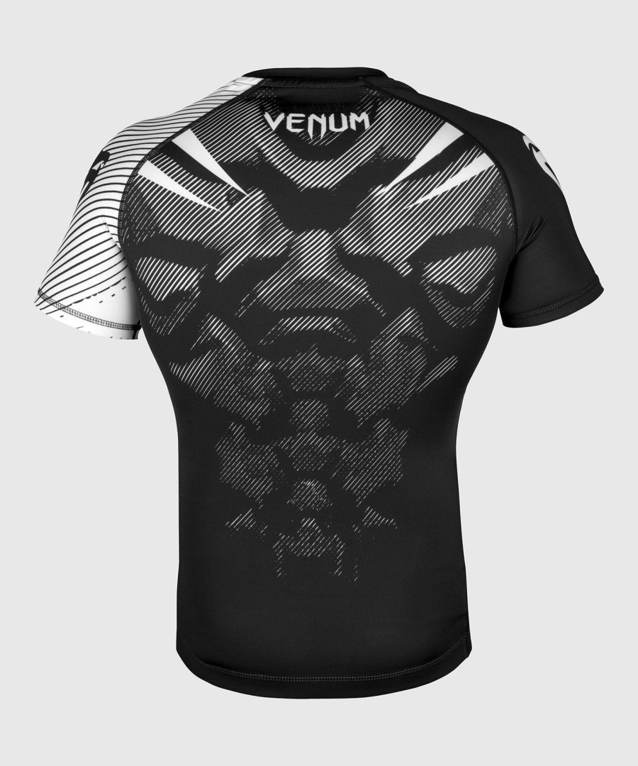rashguard venum nogi 2.0 - manga curta - pretobranco