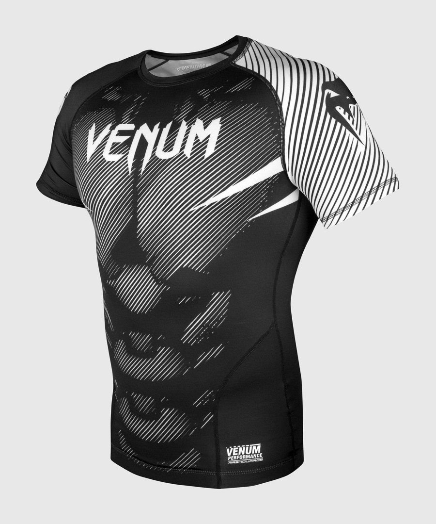 rashguard venum nogi 2.0 - manga curta - pretobranco