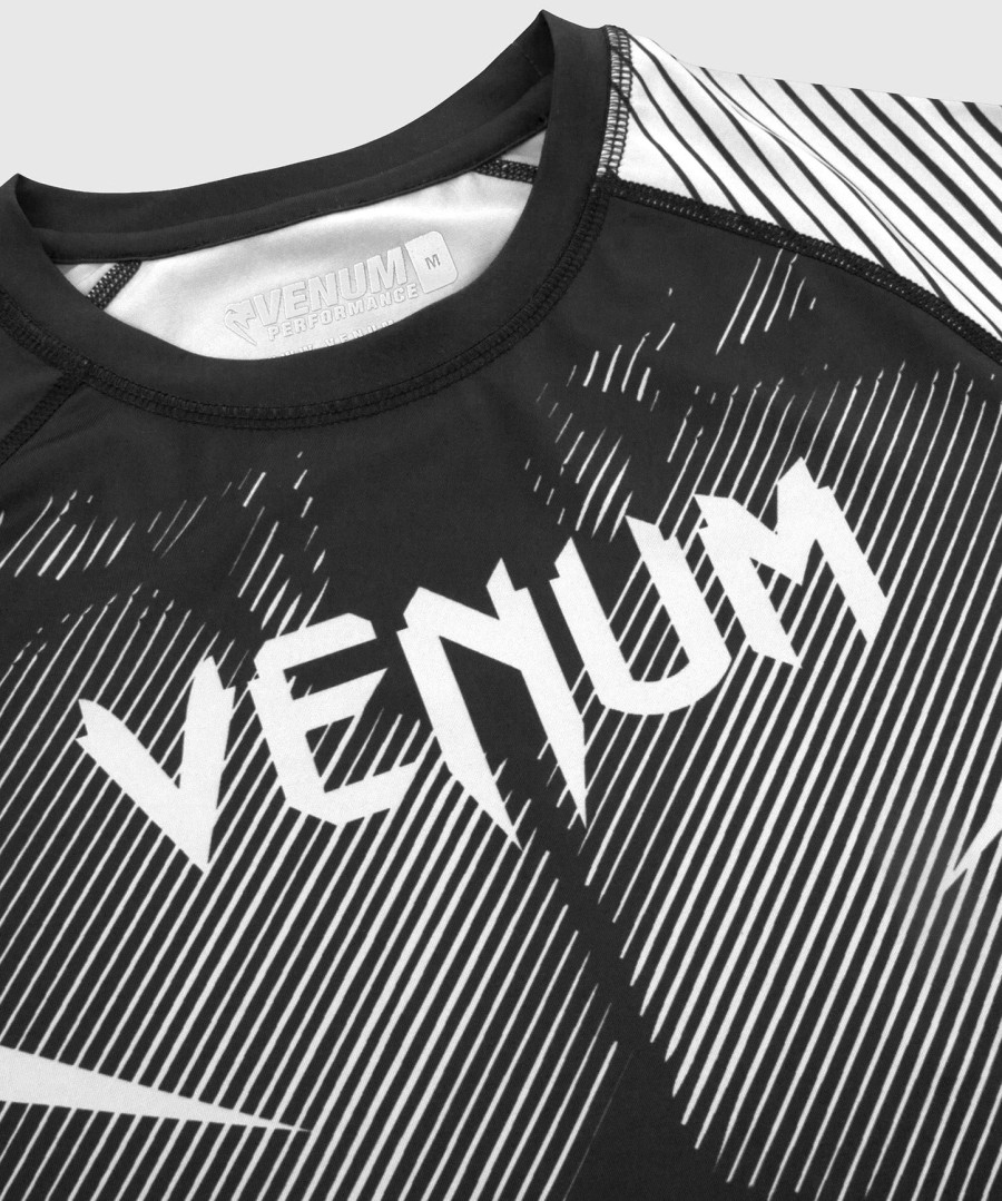 rashguard venum nogi 2.0 - manga curta - pretobranco