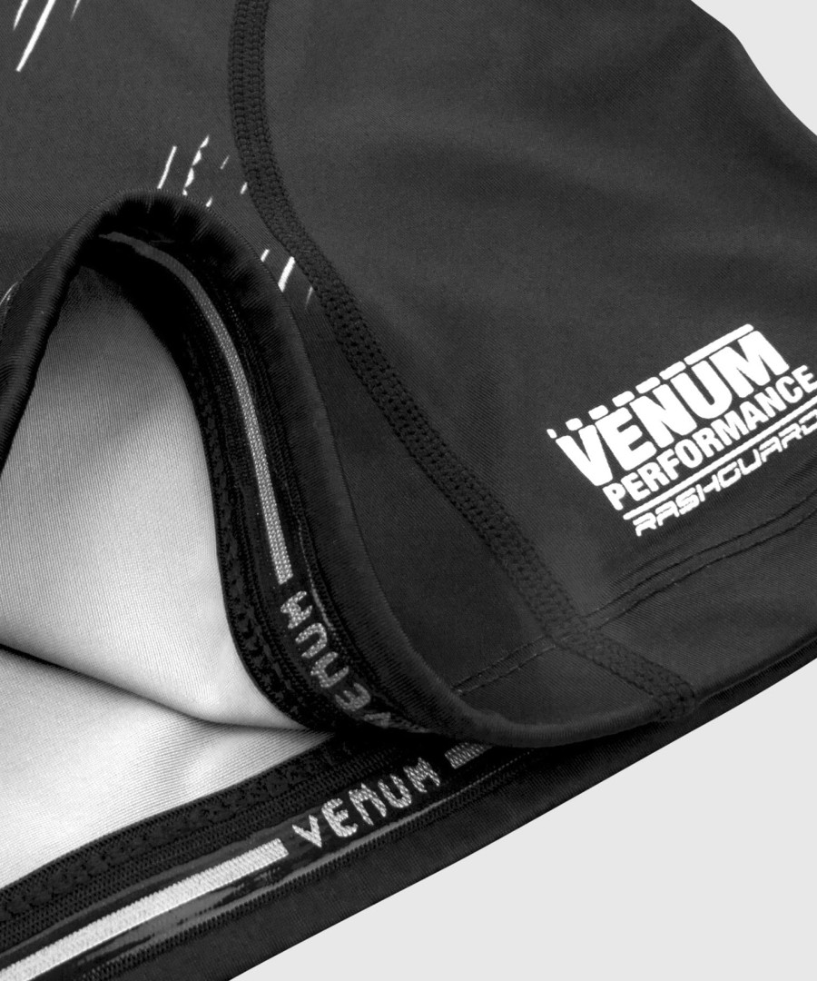 rashguard venum nogi 2.0 - manga curta - pretobranco