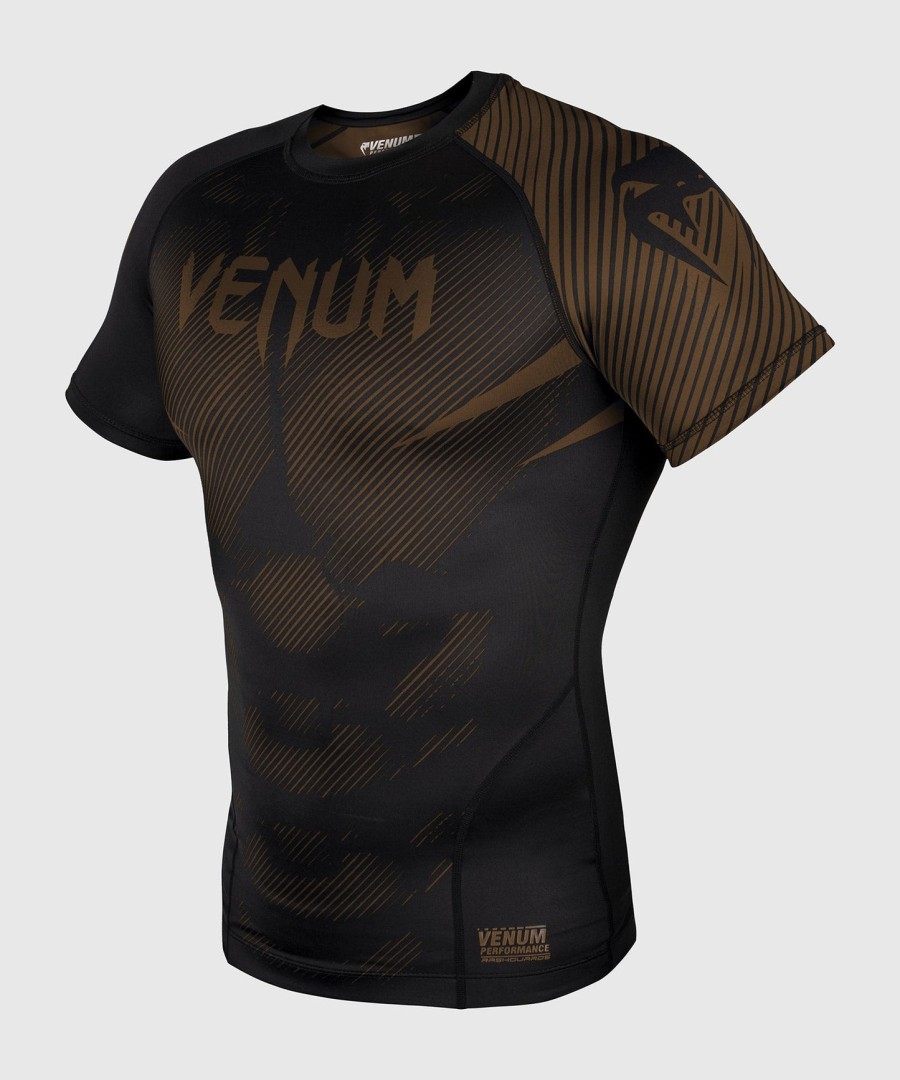 rashguard venum nogi 2.0 - manga curta - pretomarrom
