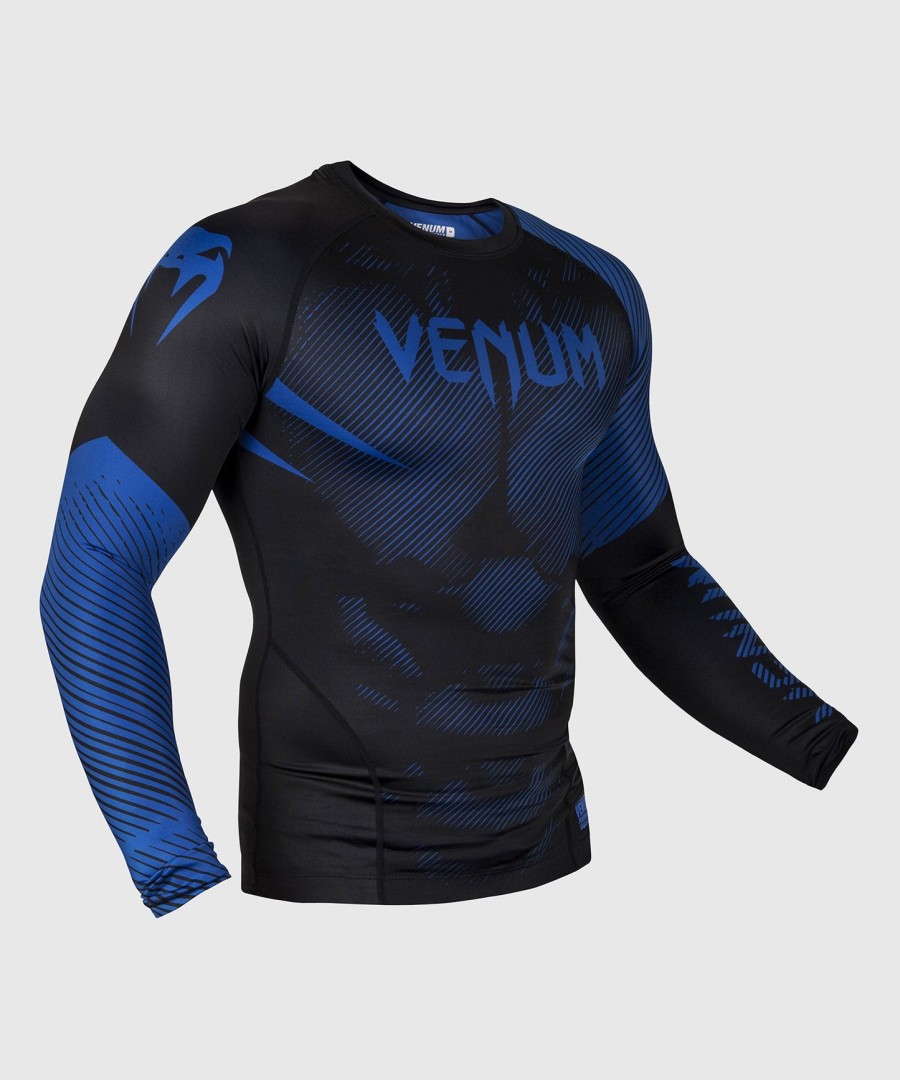 venum nogi 2.0 rashguard - manga longa - pretoazul
