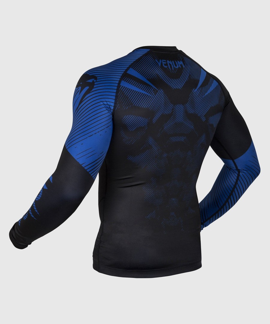 venum nogi 2.0 rashguard - manga longa - pretoazul