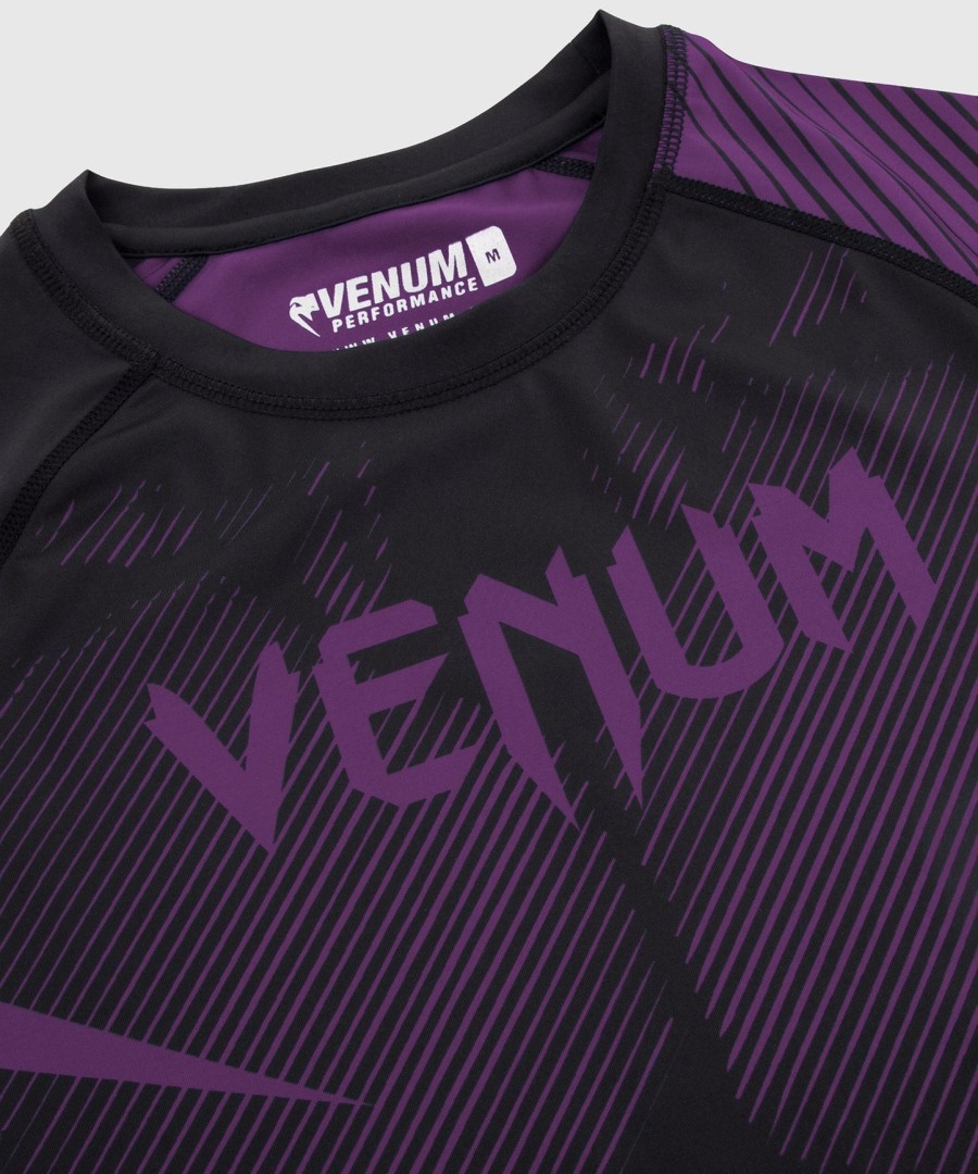 venum nogi 2.0 rashguard - manga longa - pretoroxo