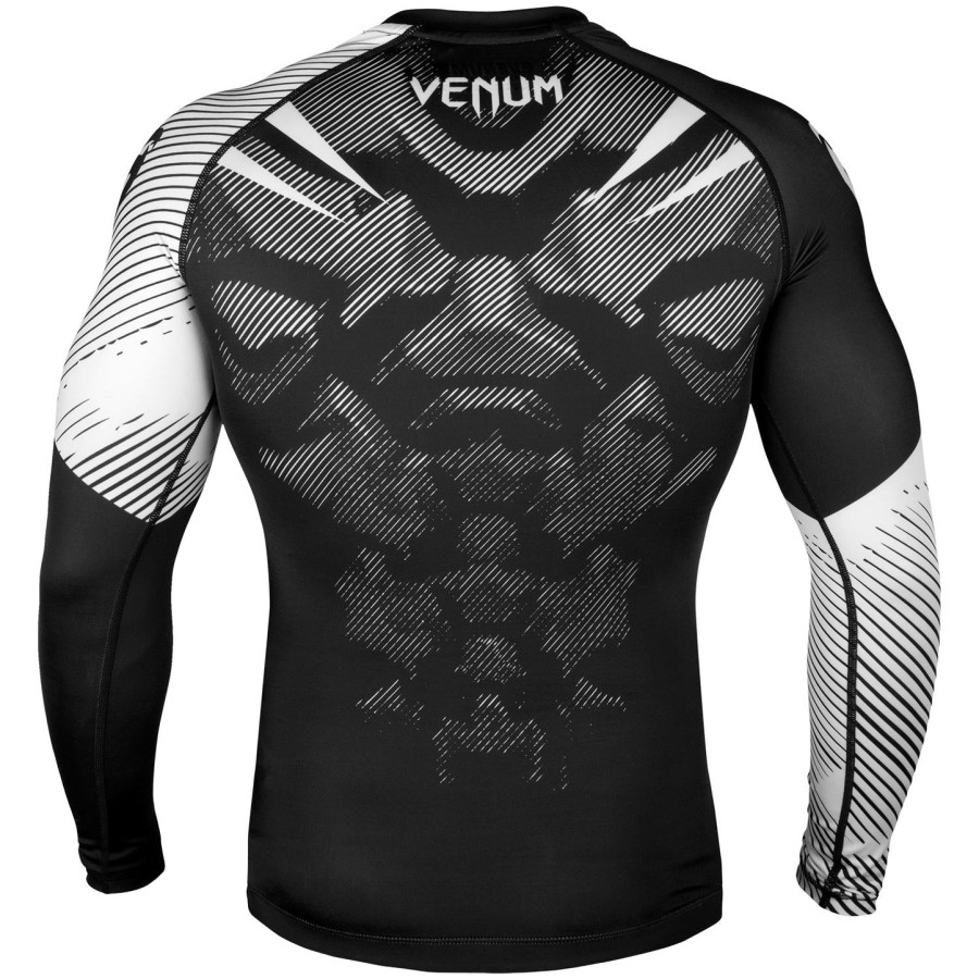rashguard venum nogi 2.0 - manga longa - pretobranco