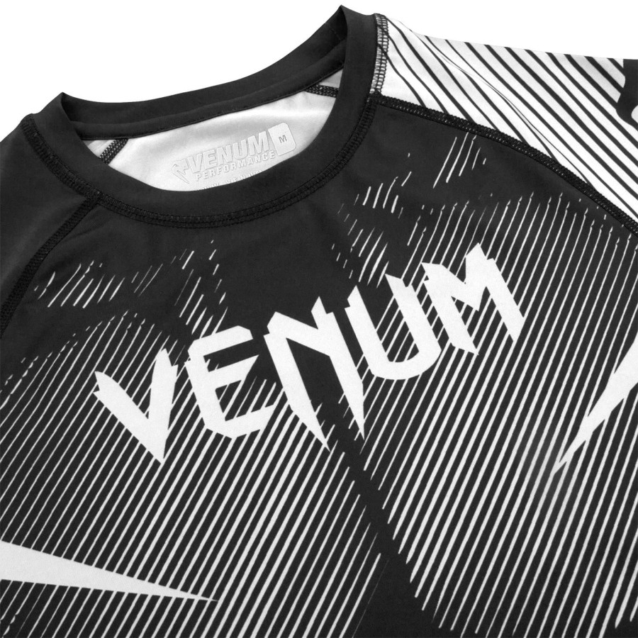 rashguard venum nogi 2.0 - manga longa - pretobranco