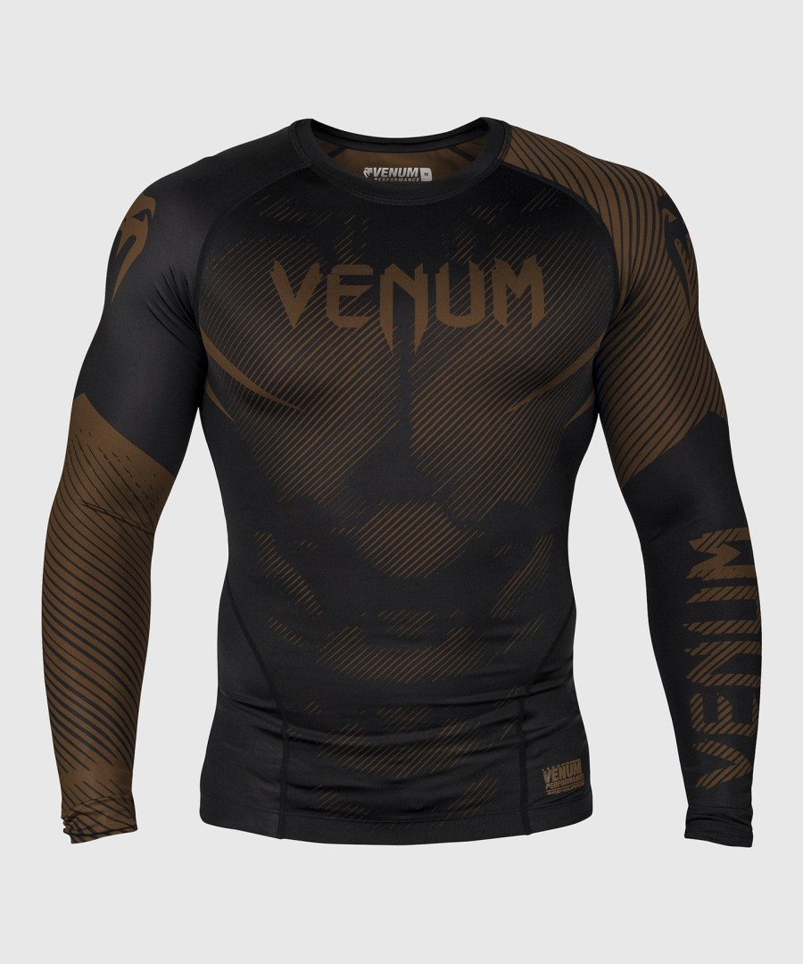 rashguard venum nogi 2.0 - manga longa - pretomarrom