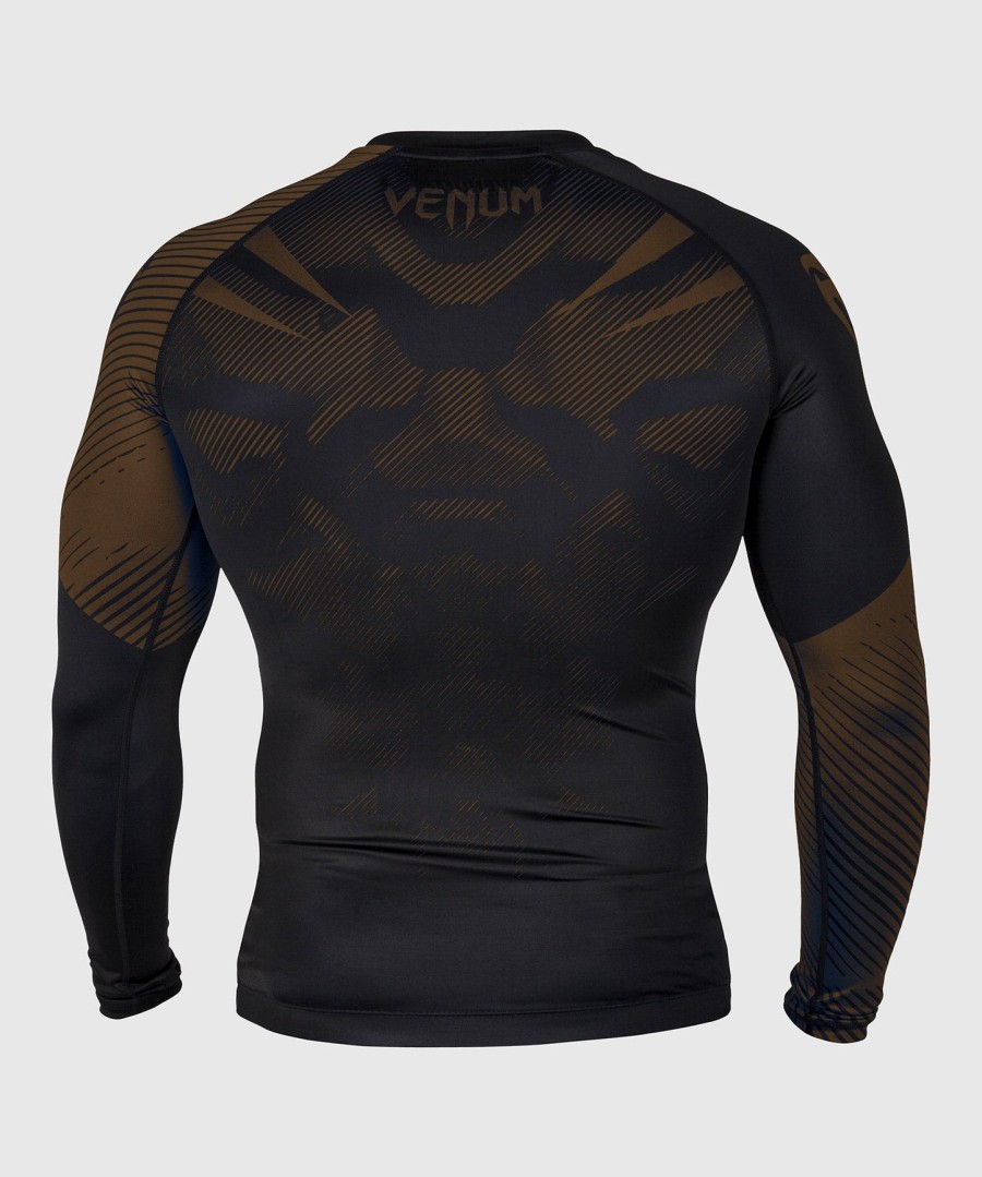 rashguard venum nogi 2.0 - manga longa - pretomarrom