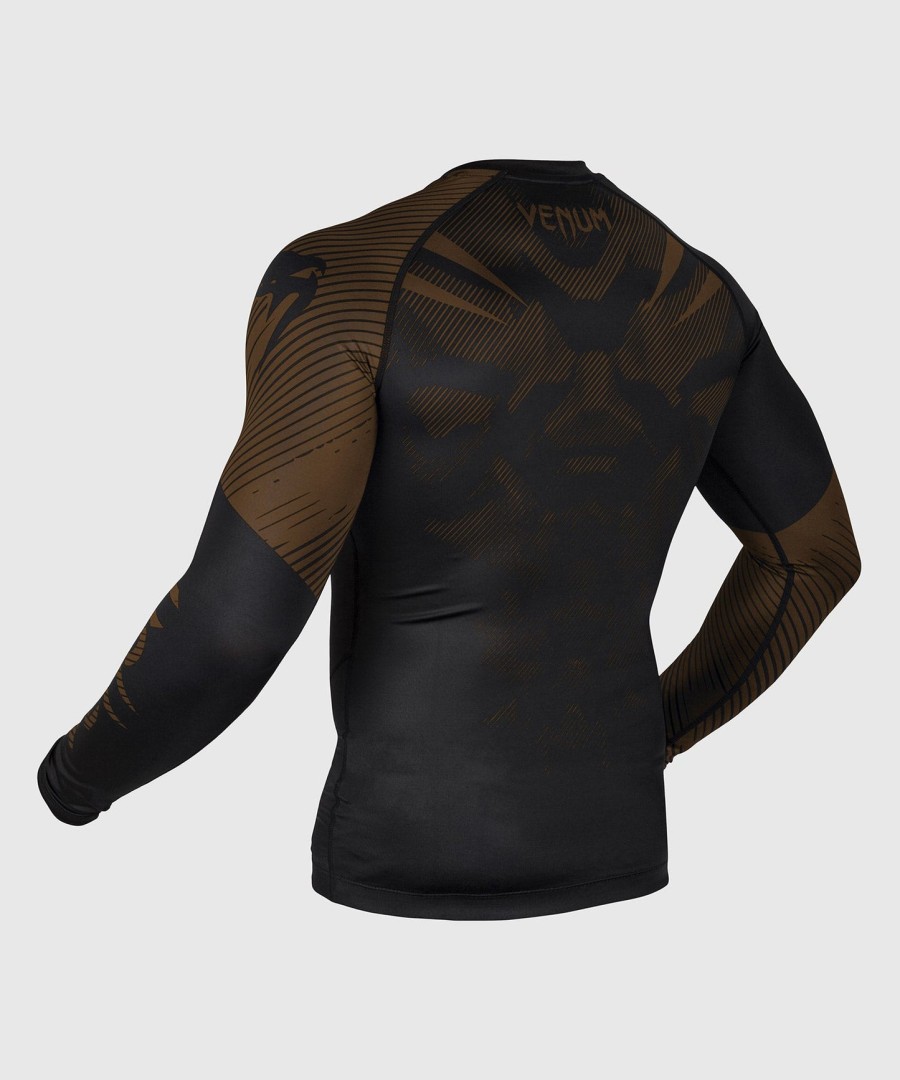 rashguard venum nogi 2.0 - manga longa - pretomarrom