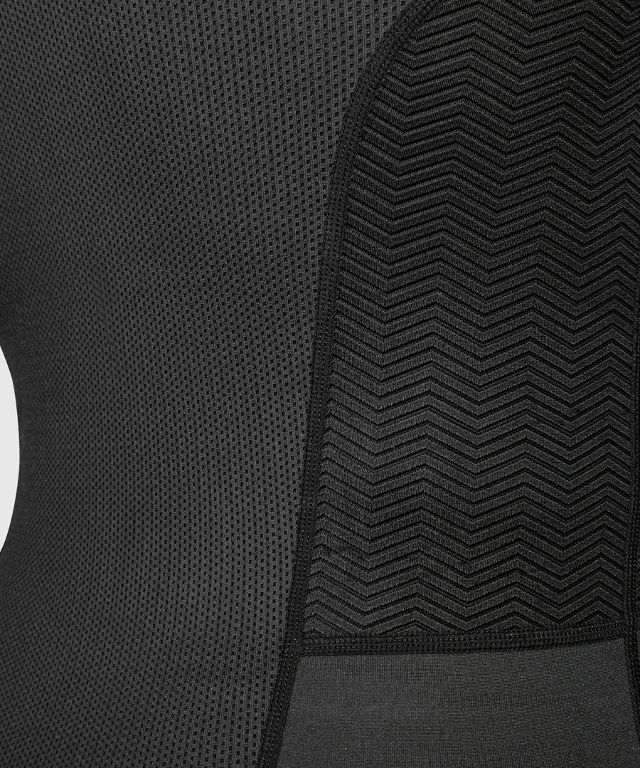 camiseta de proteção solar venum g-fit - manga longa - preta