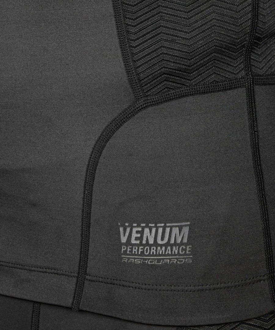 camiseta de proteção solar venum g-fit - manga curta - preta