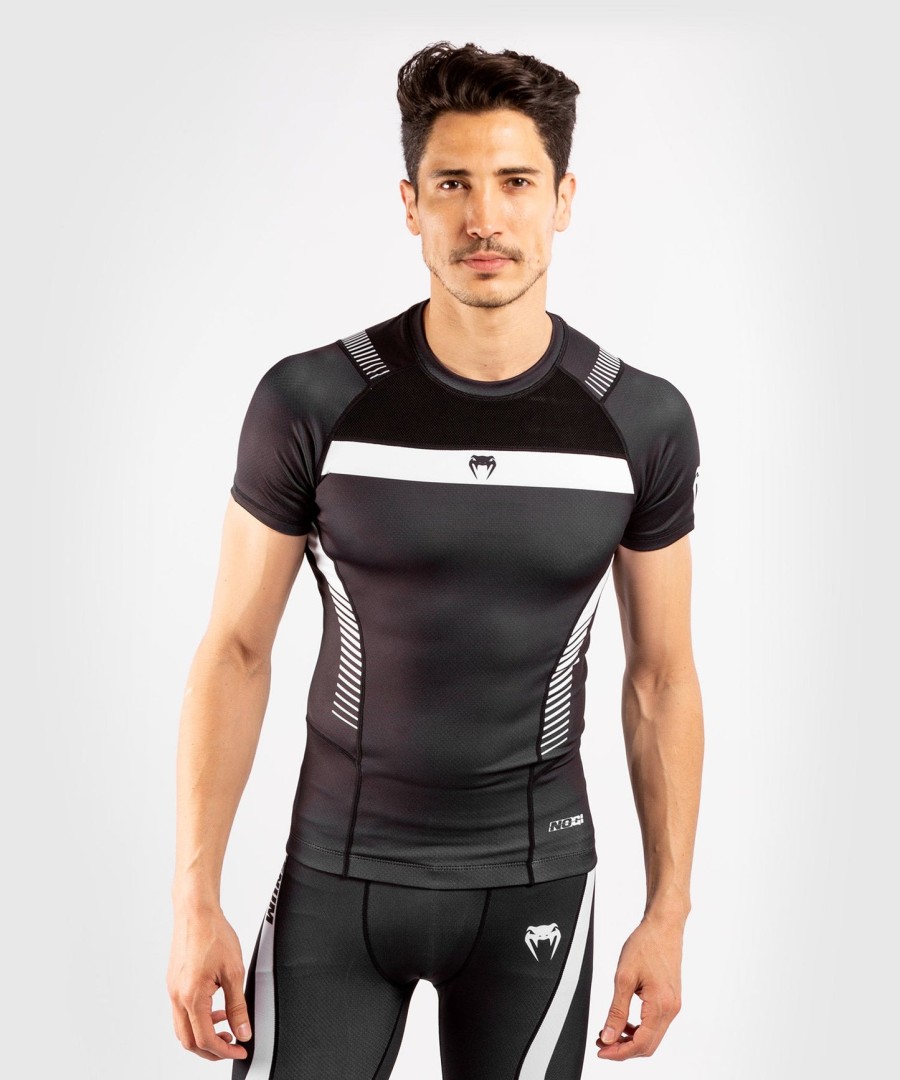 rashguard venum nogi 3.0 - manga curta - pretobranco