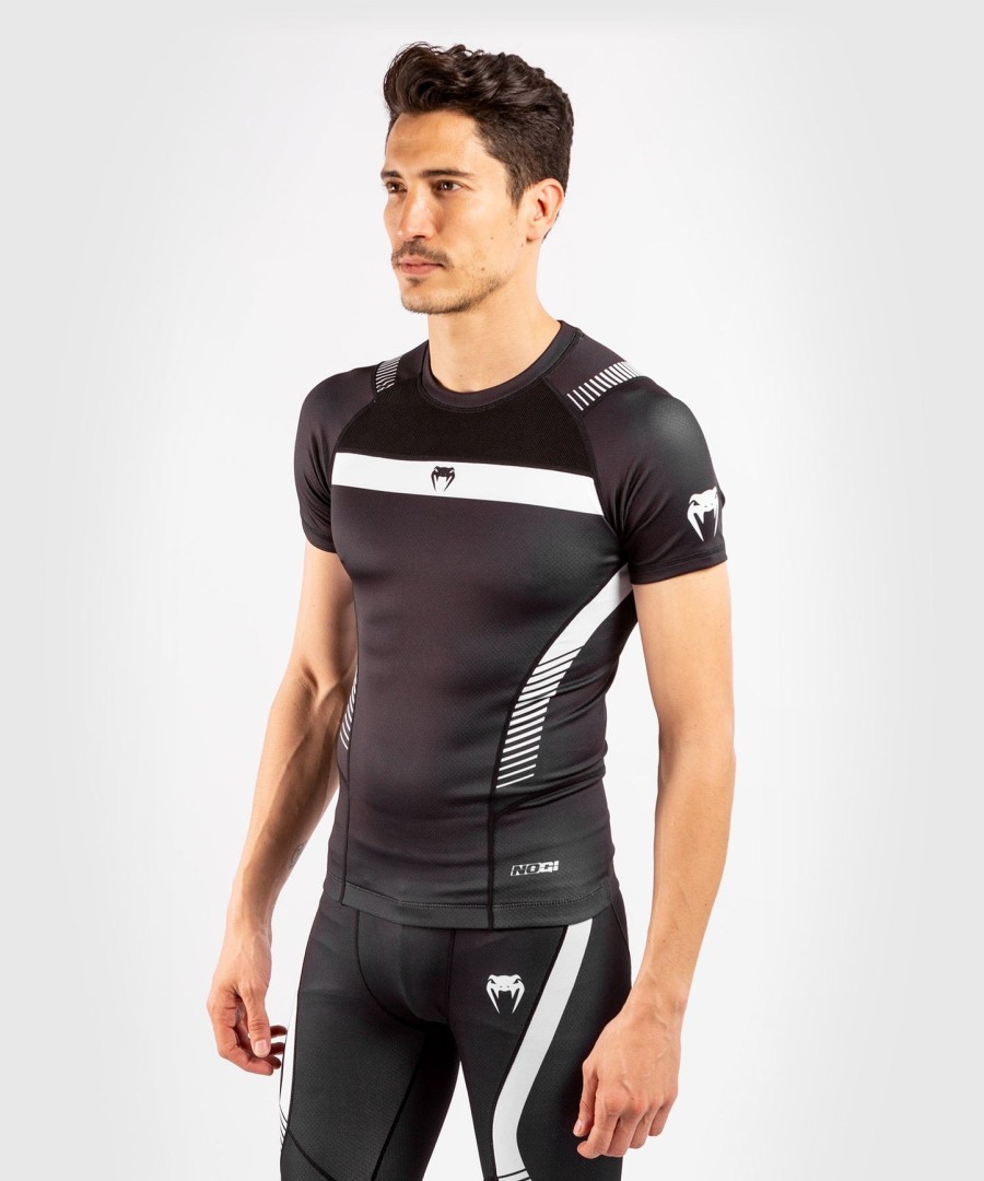 rashguard venum nogi 3.0 - manga curta - pretobranco