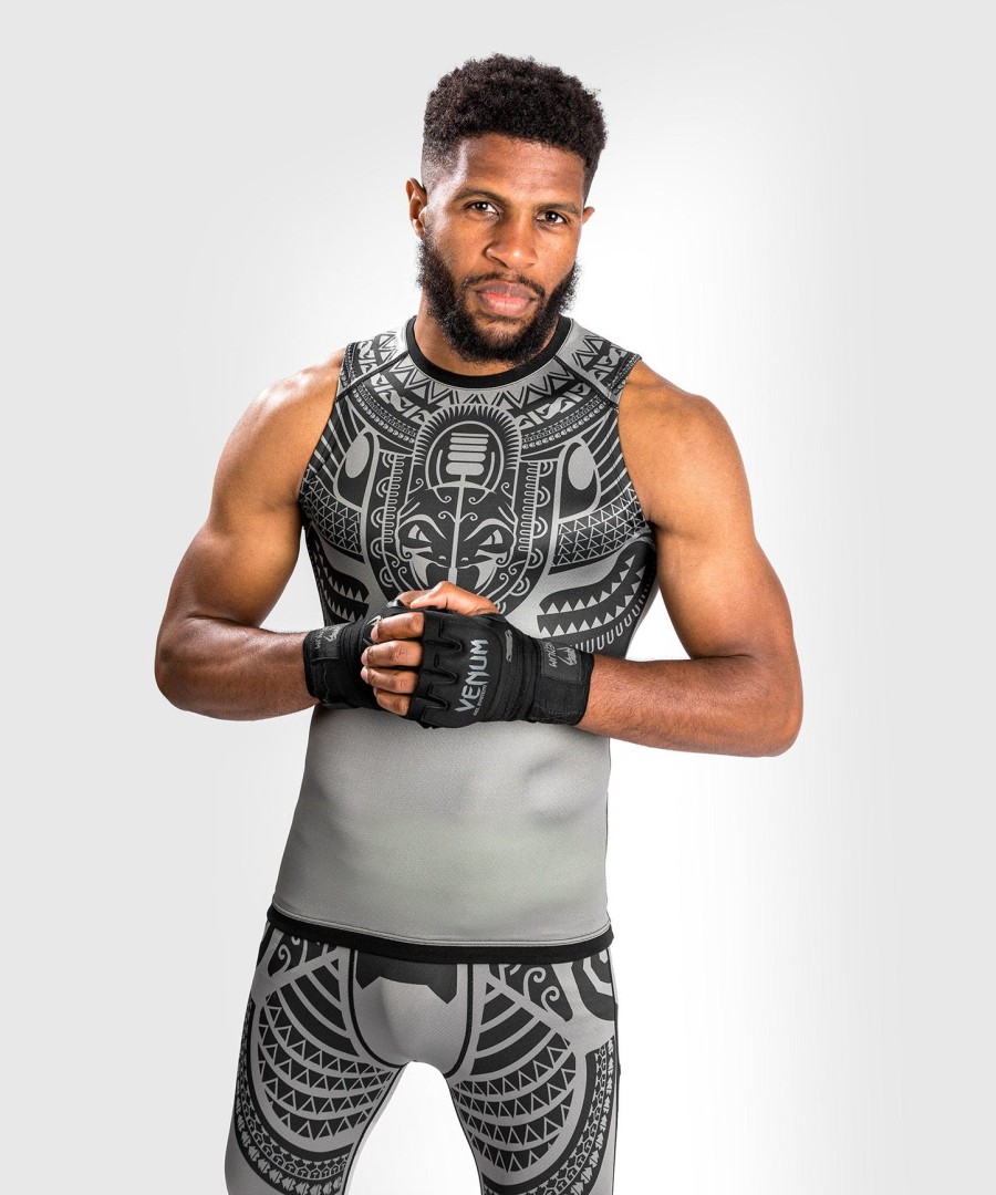 venum nakahi rashguard - sem mangas - cinza
