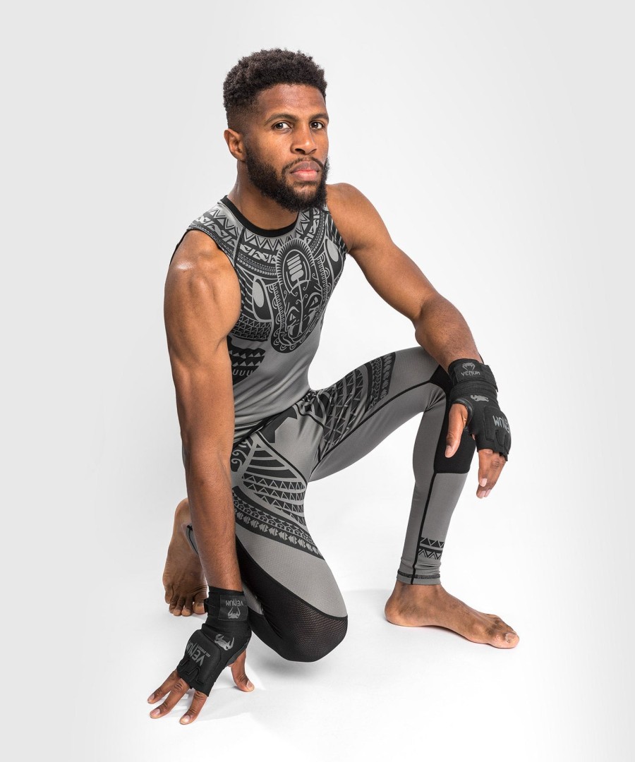 venum nakahi rashguard - sem mangas - cinza