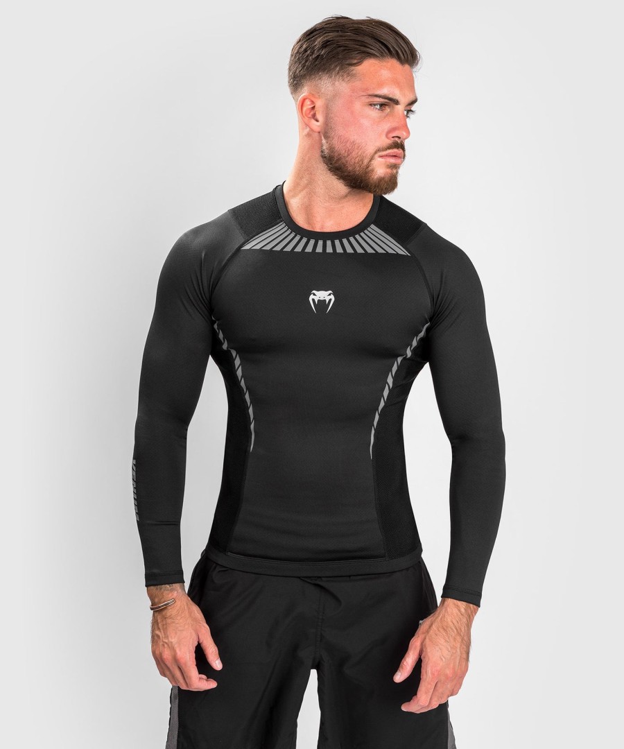 rashguard de manga longa venum jaws 2.0