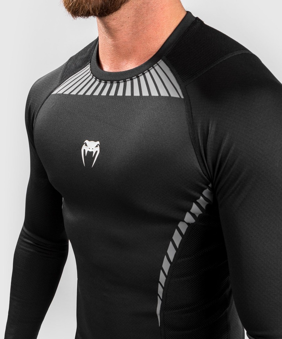 rashguard de manga longa venum jaws 2.0