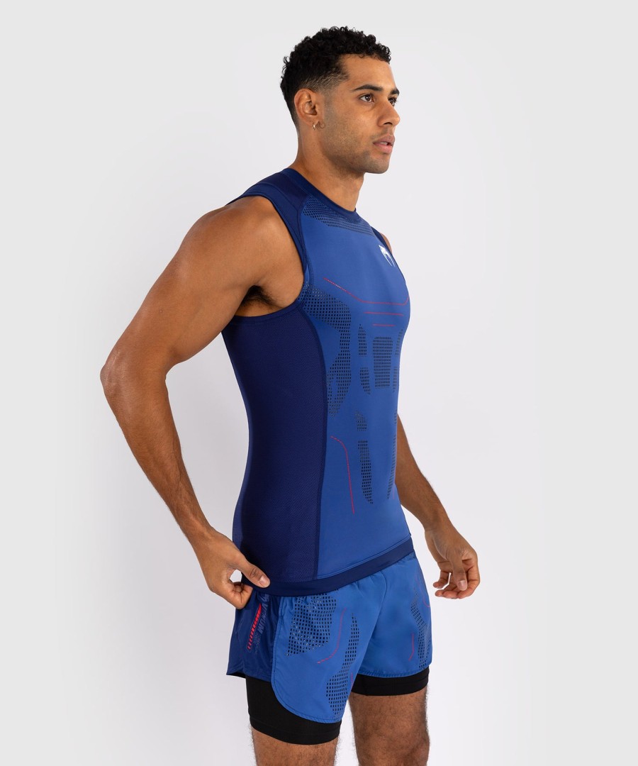 camiseta de proteção solar sem mangas venum technical 3.0 - azul noite