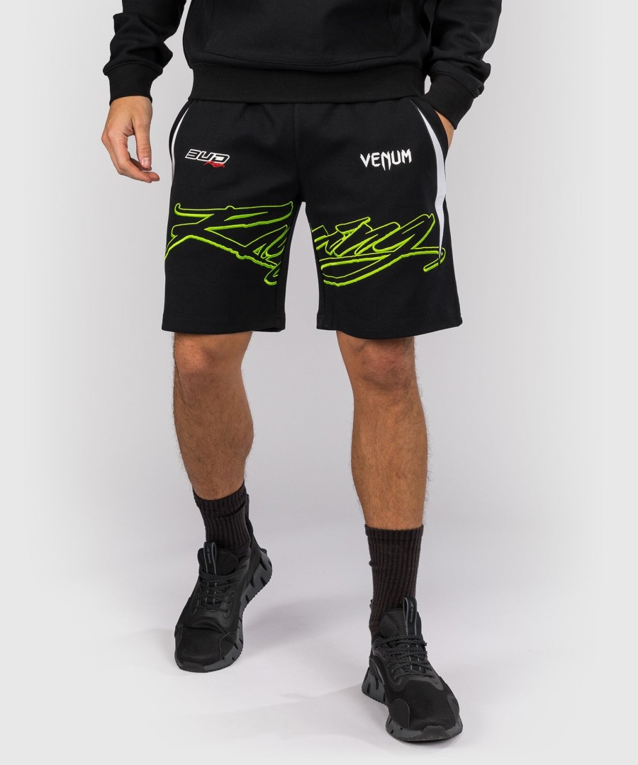 calções venum x bud racing para homem em algodão - pretobrancoverde lima