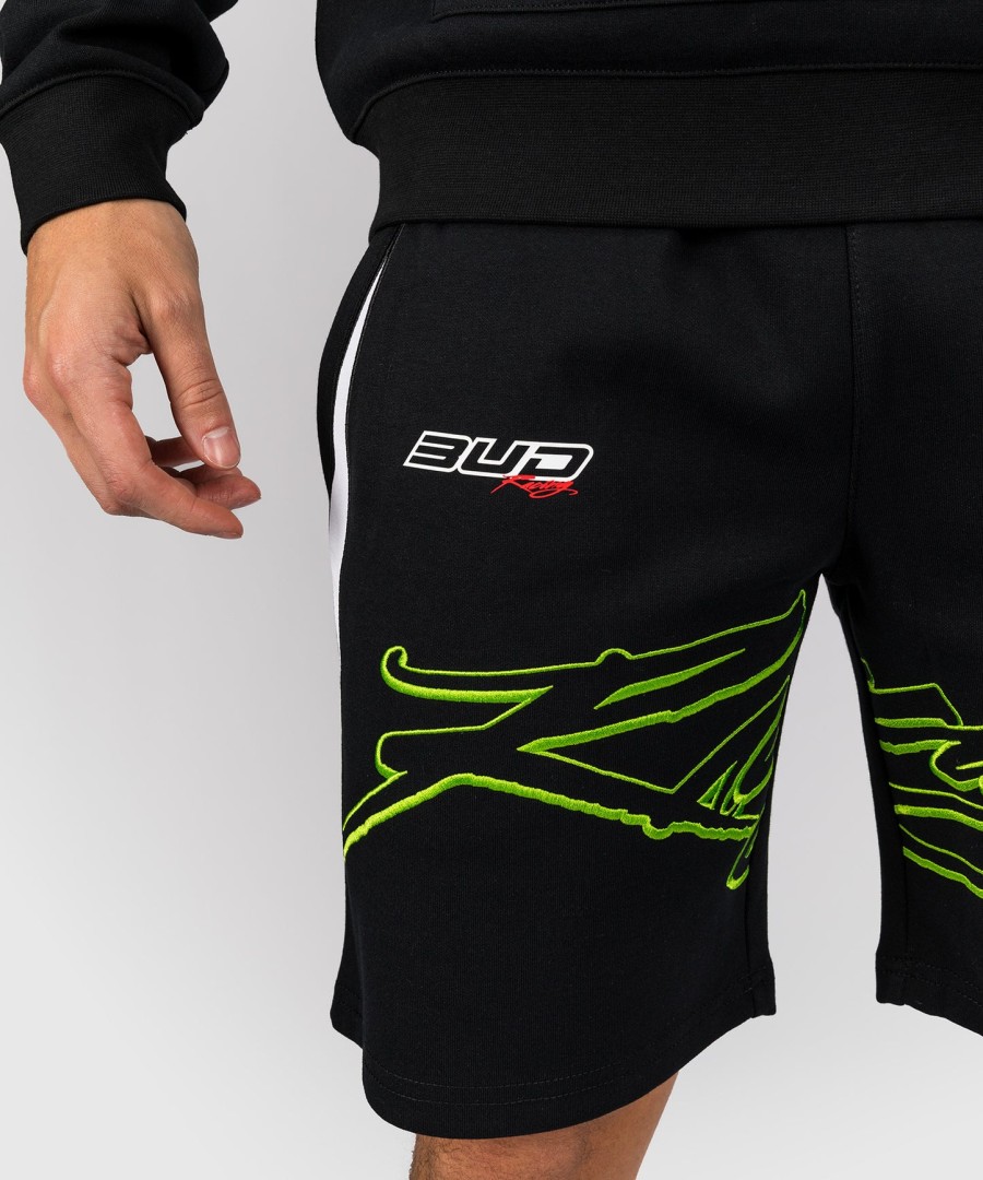 calções venum x bud racing para homem em algodão - pretobrancoverde lima