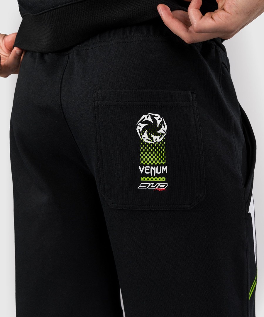calções venum x bud racing para homem em algodão - pretobrancoverde lima
