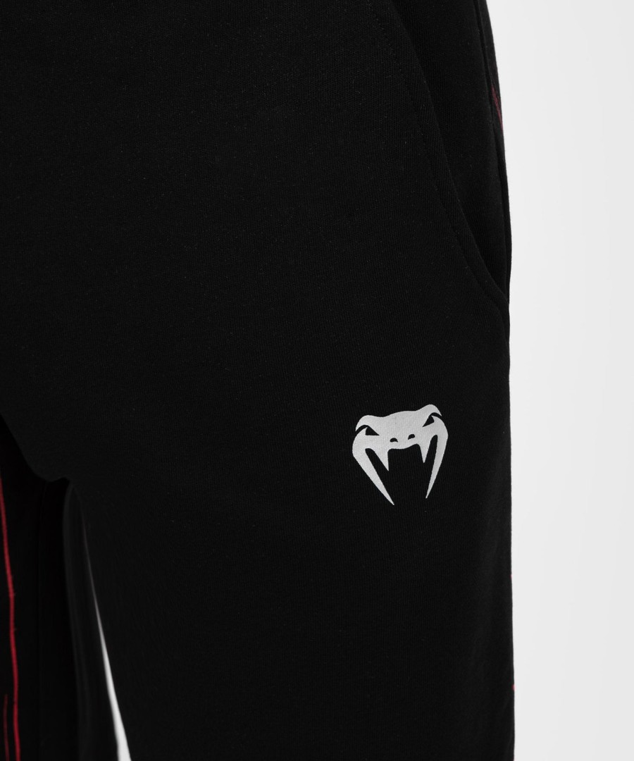 bermuda ufc venum performance institute 2.0 masculina de algodão - pretovermelho