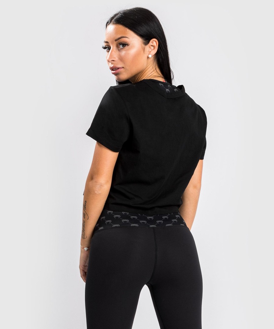 camiseta venum pink pocket - feminina - pretarosa dourada