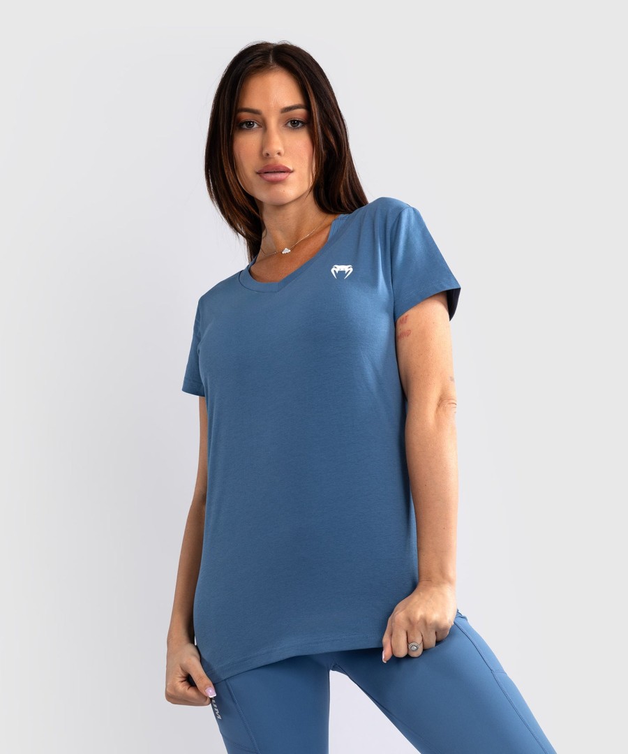 camiseta feminina venum essential - azul tempestade