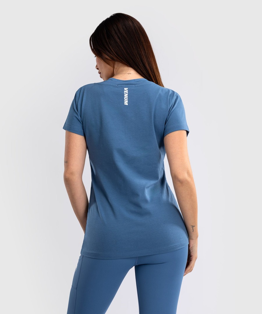camiseta feminina venum essential - azul tempestade