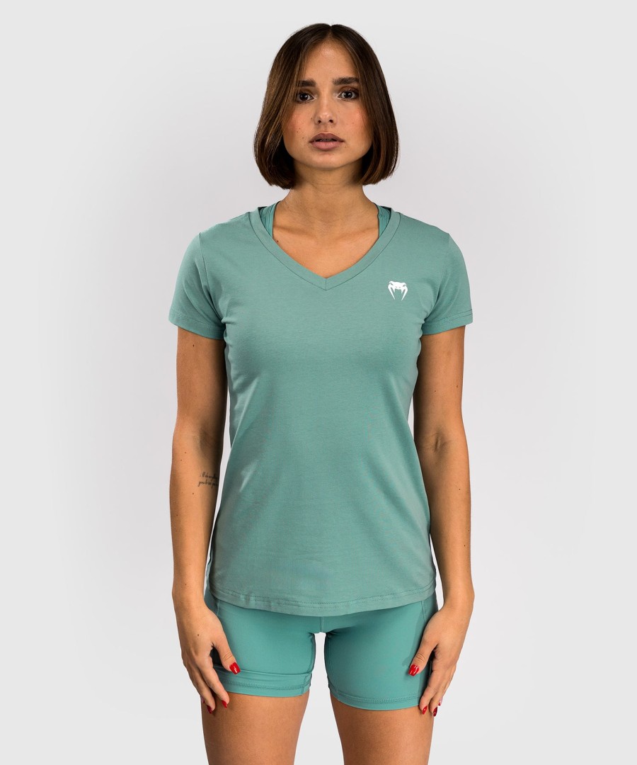 camiseta feminina venum essential - verde Água