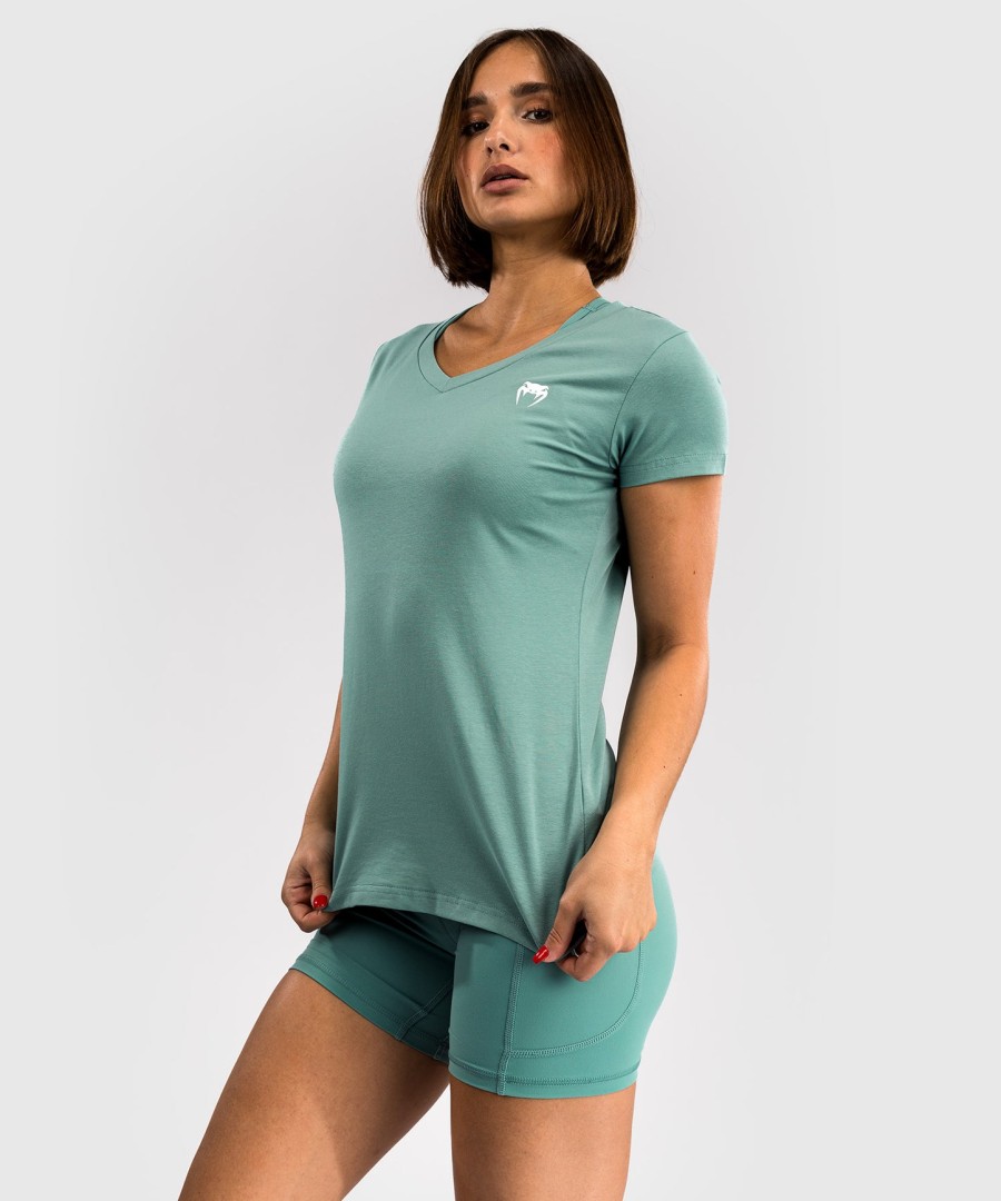 camiseta feminina venum essential - verde Água