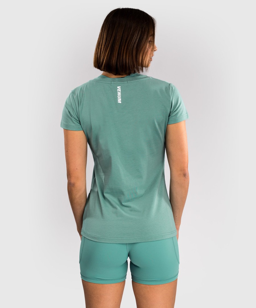 camiseta feminina venum essential - verde Água
