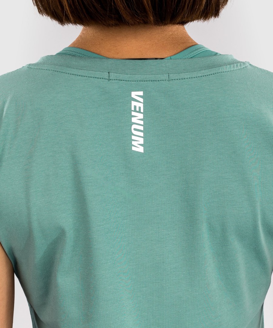 camiseta feminina venum essential - verde Água