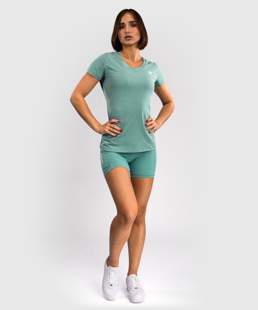 camiseta feminina venum essential - verde Água