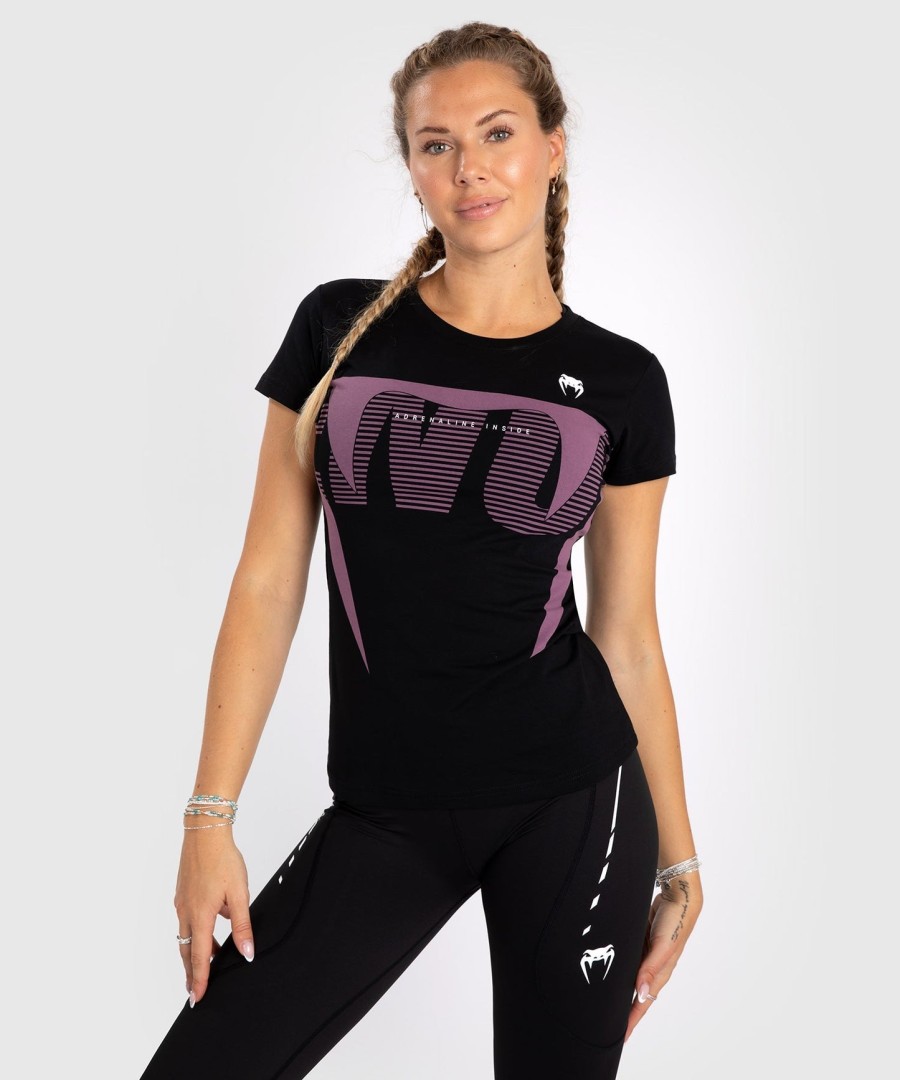 camiseta feminina venum adrenaline - roxa