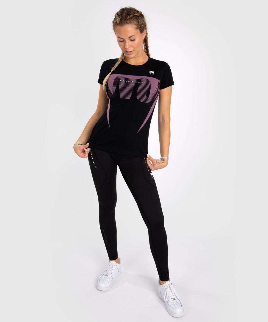 camiseta feminina venum adrenaline - roxa