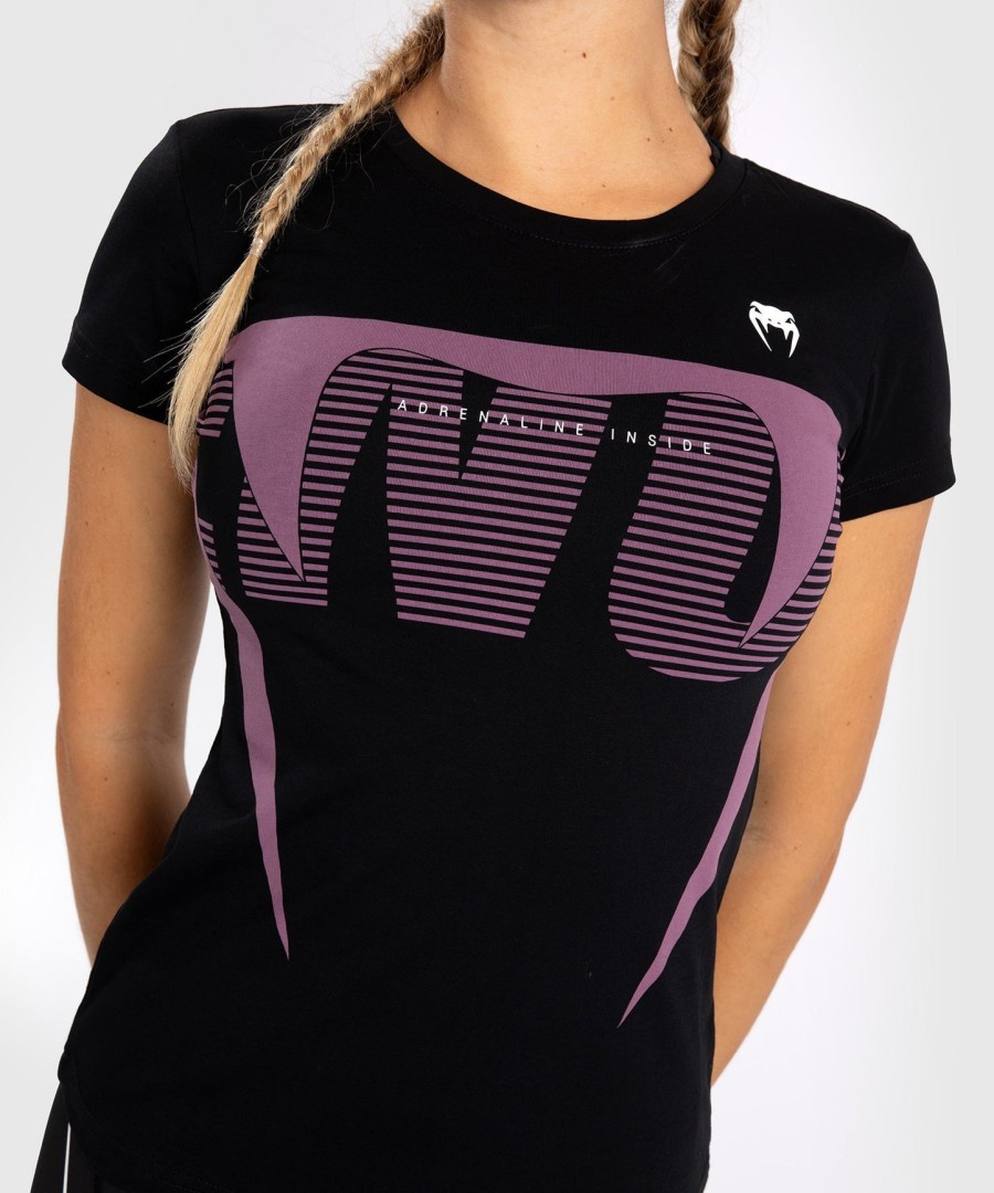 camiseta feminina venum adrenaline - roxa