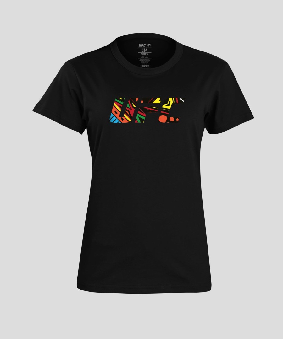 camiseta feminina ufc unrivaled by venum black alex pereira