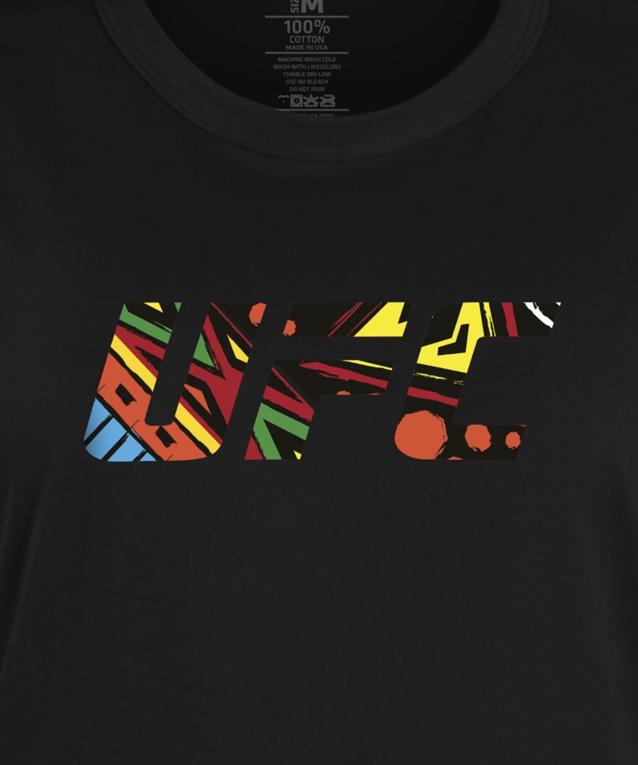 camiseta feminina ufc unrivaled by venum black alex pereira