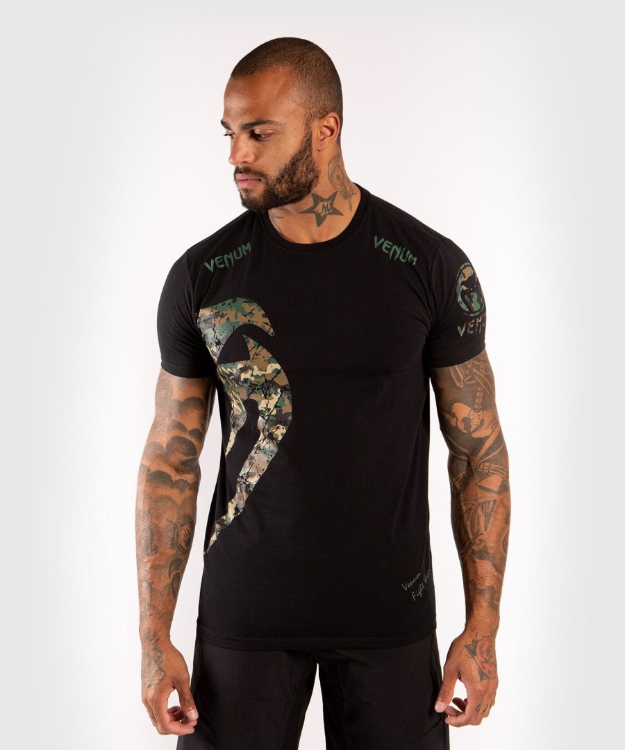 camiseta venum original giant - pretacamuflada floresta