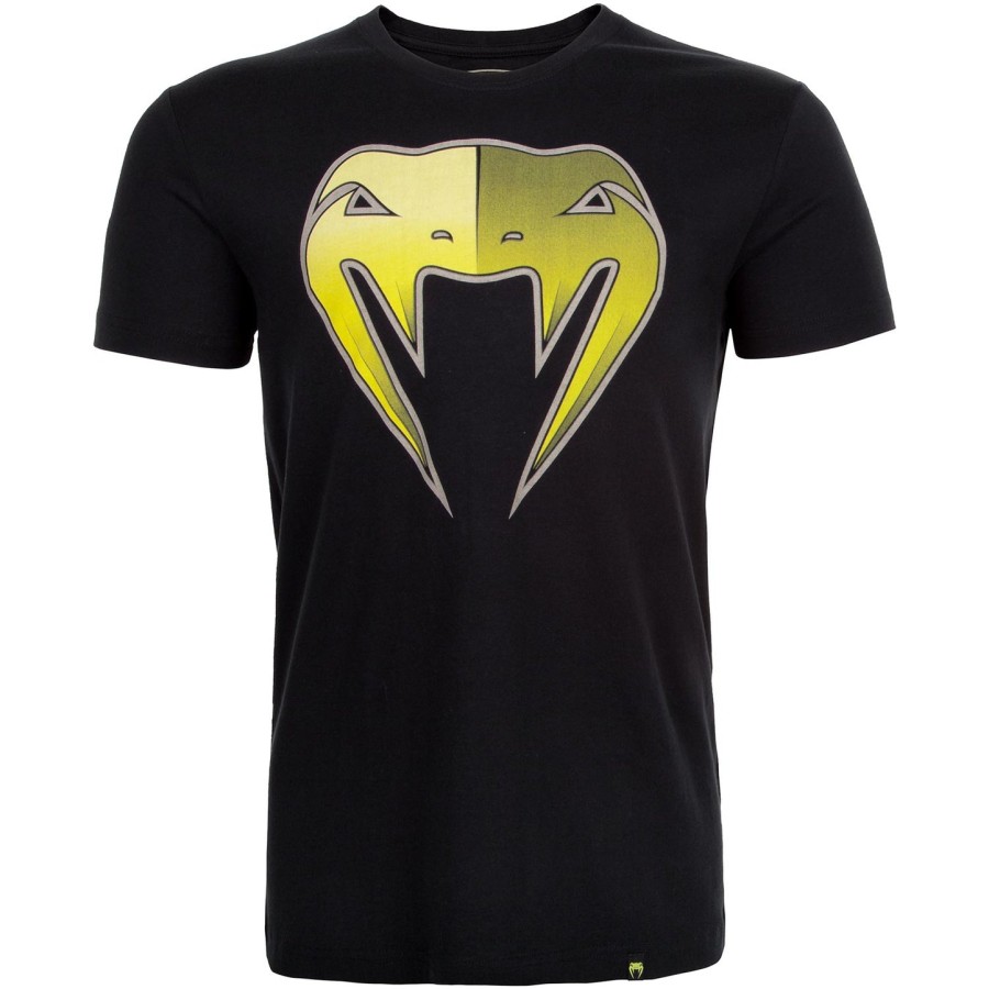 camiseta venum shadow - pretaamarela