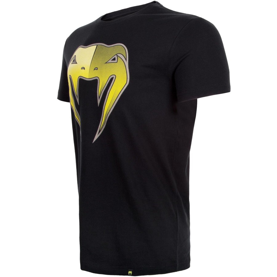 camiseta venum shadow - pretaamarela