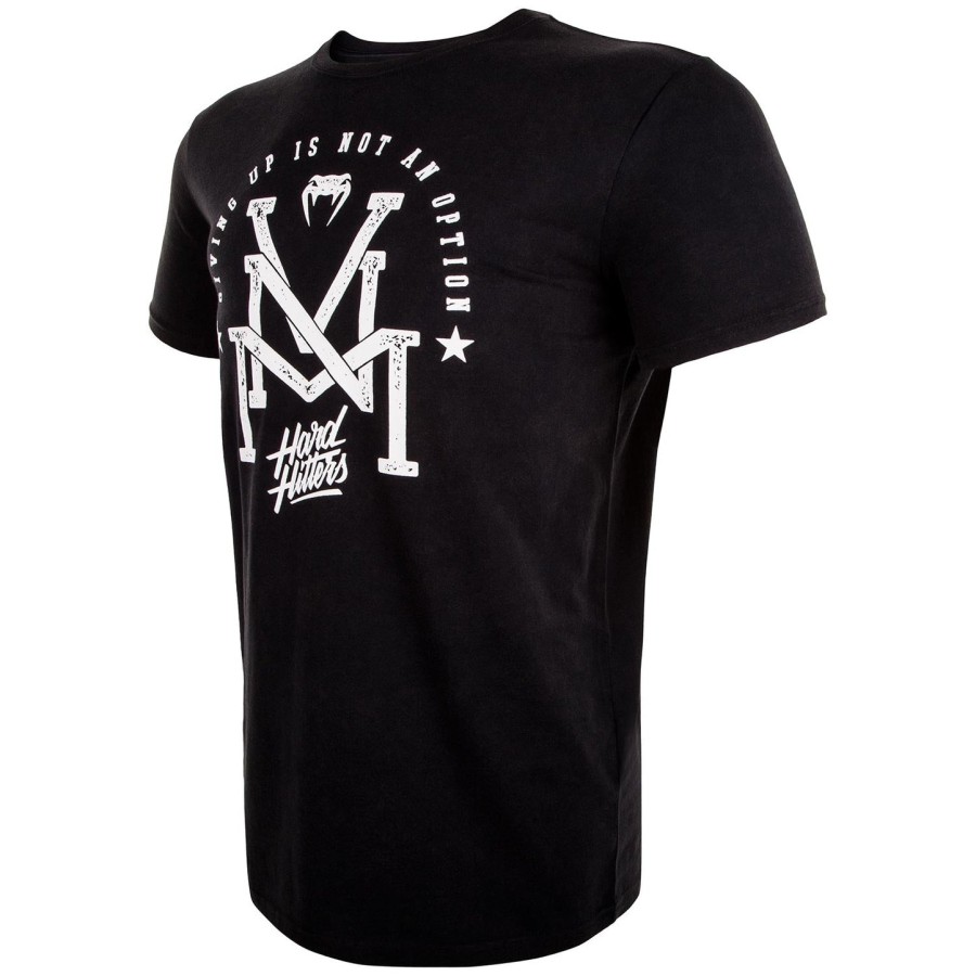 camiseta venum hard hitters - preta