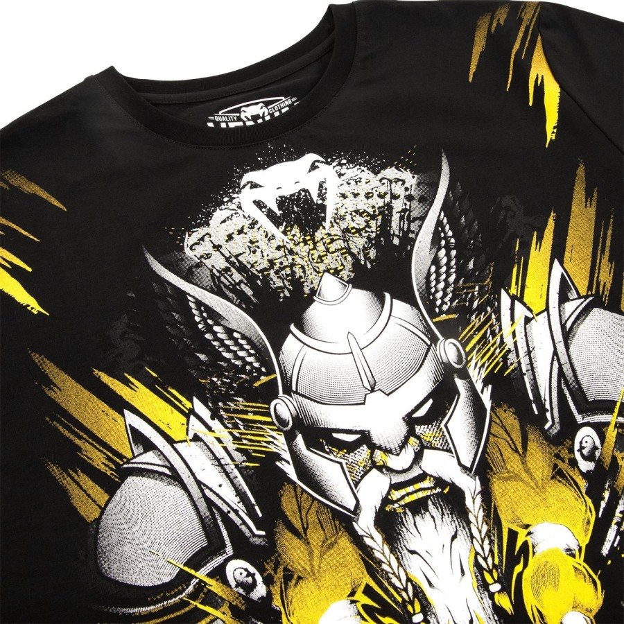 camiseta venum viking 2.0 - pretaamarela
